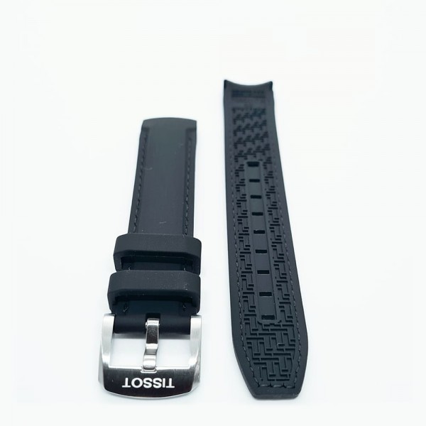 Bracelet silicone Tissot - QUICKSTER / T603035682-Bracelet Montre Silicone / Caoutchouc-AtelierNet