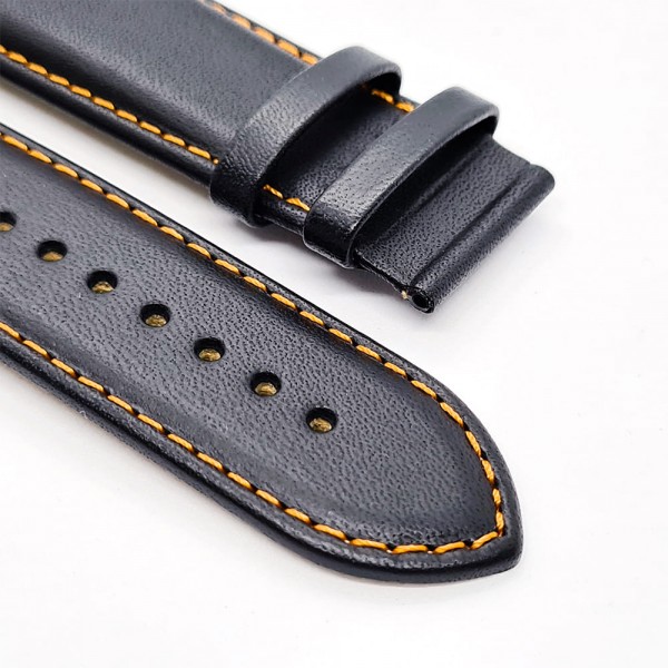Bracelet cuir Tissot Taille XL - COUTURIER / T610028615-Bracelet Montre Cuir-AtelierNet
