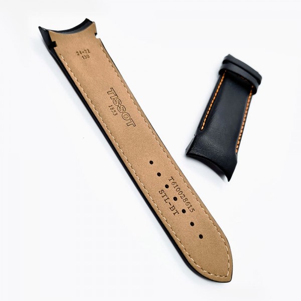 Bracelet cuir Tissot Taille XL - COUTURIER / T610028615-Bracelets Cuir-AtelierNet