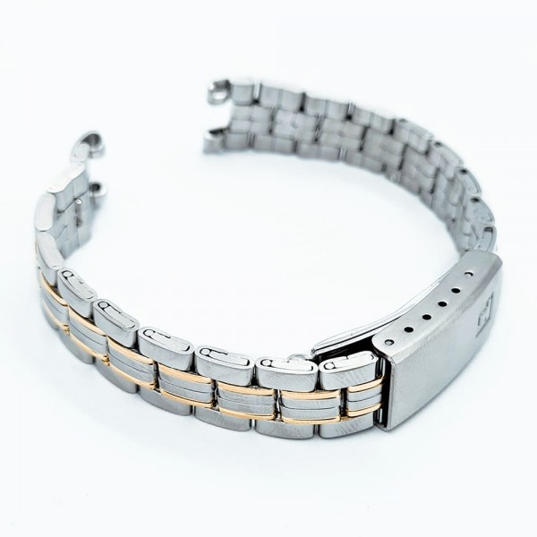 Bracelet bicolore acier Tissot - PR50 / T605014066-Bracelets Métal-AtelierNet