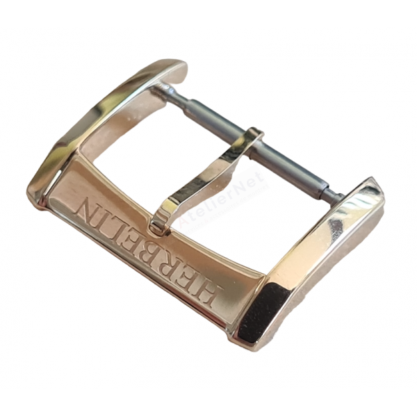 Fermoir - boucle ardillon dorée pour bracelet Michel Herbelin tailles 12 à 22 mm
