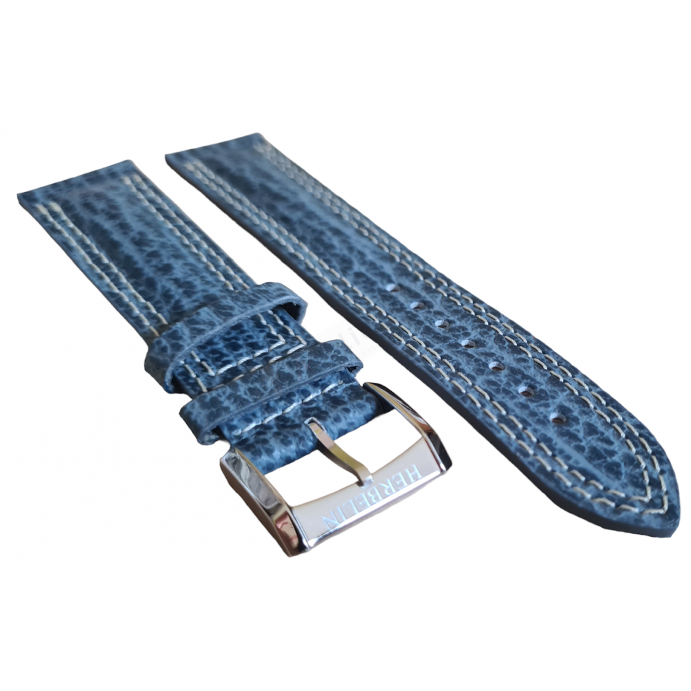 BRACELET CUIR DE REQUIN VÉRITABLE PIGMENTÉ | Comptoir Niçois