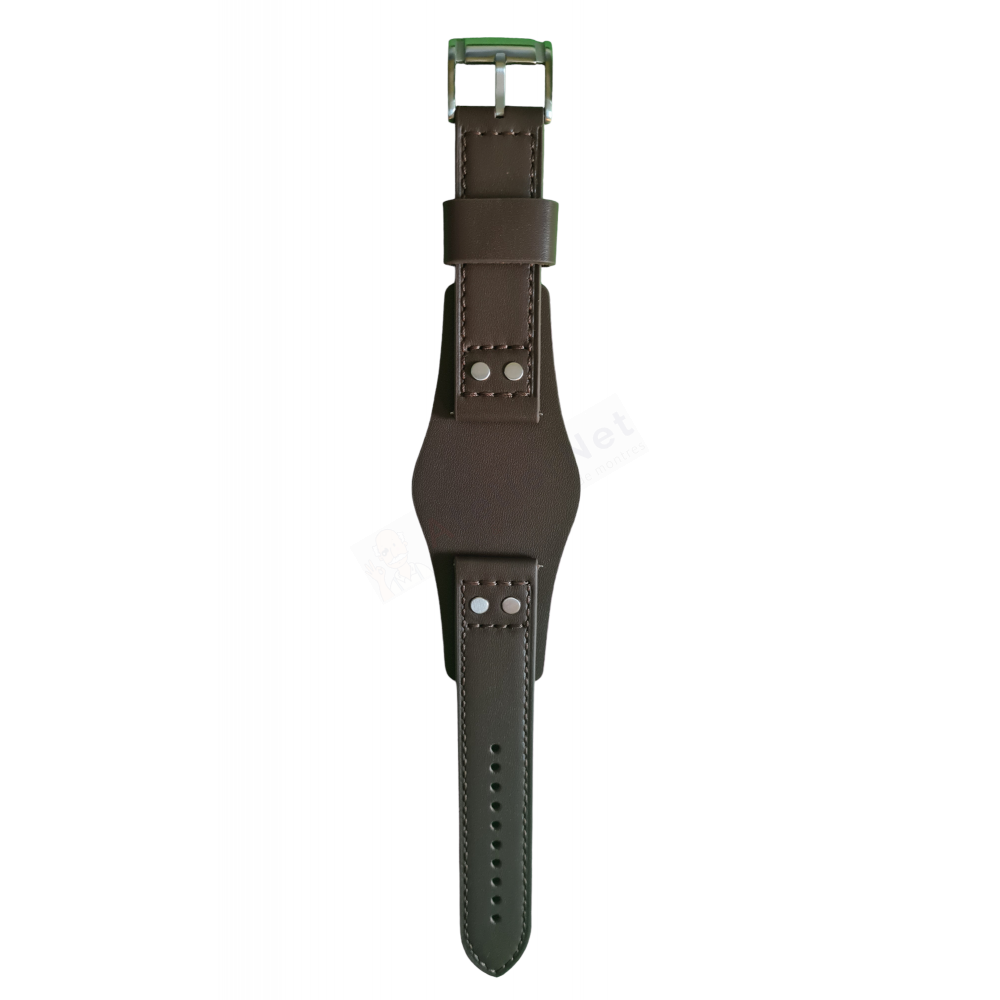Bracelet cuir marron Fossil - COACHMAN / CH2891 - LB-CH2891-Bracelet de montre-AtelierNet