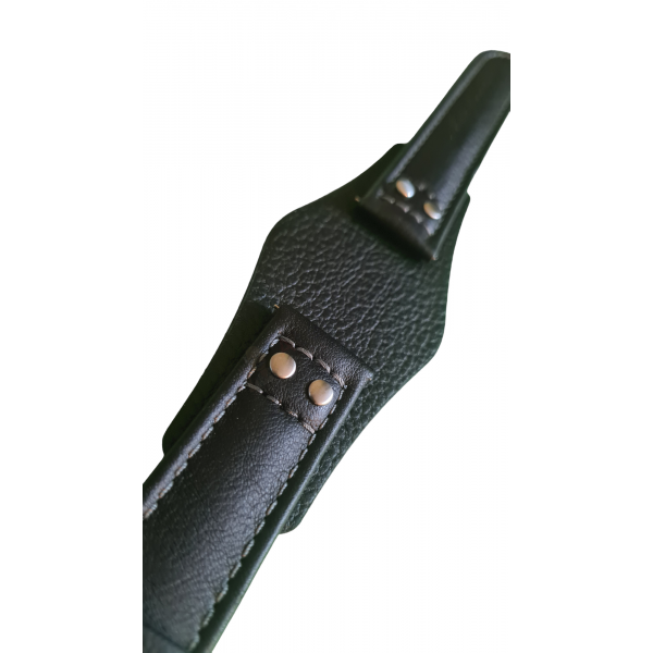 Bracelet cuir noir Fossil - COACHMAN / CH2564 - CH2586-Bracelet de montre-AtelierNet