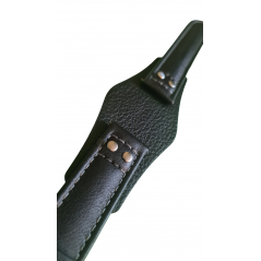 Bracelet cuir noir Fossil - COACHMAN / CH2564 - CH2586