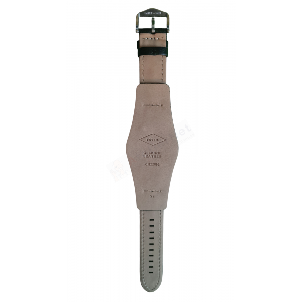 Bracelet cuir noir Fossil - COACHMAN / CH2564 - CH2586-Bracelet de montre-AtelierNet