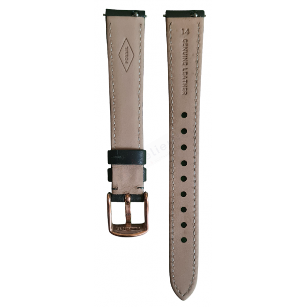 Bracelet cuir gris Fossil - JACQUELINE / ES3707-Bracelet de montre-AtelierNet