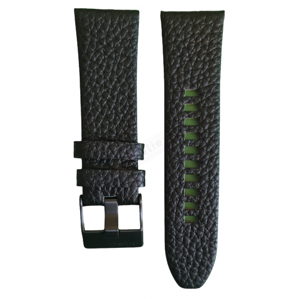 Bracelet cuir noir Diesel - MEGA CHIEF / DZ4323
