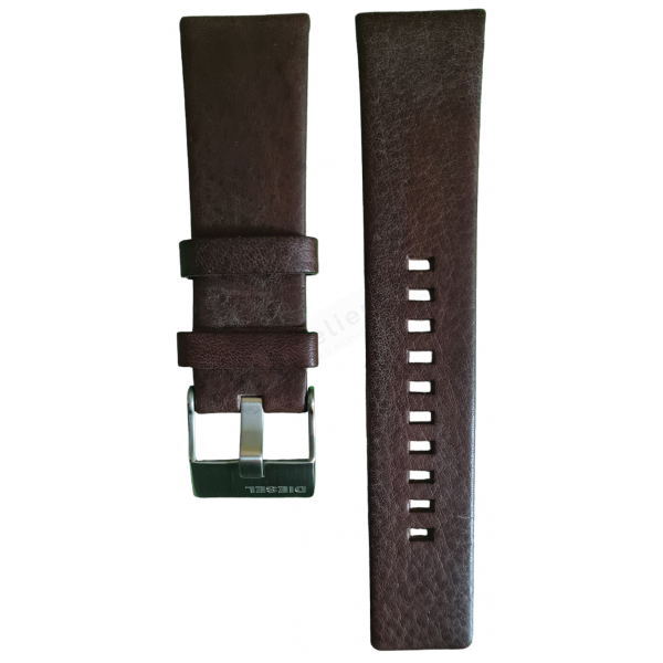 Bracelet cuir marron Diesel - OVERFLOW / DZ4340-Bracelet de montre-AtelierNet