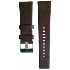 Bracelet cuir marron Diesel - OVERFLOW / DZ4340