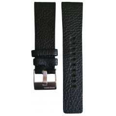 Bracelet cuir noir Diesel - HEAVYWEIGHT / DZ4392