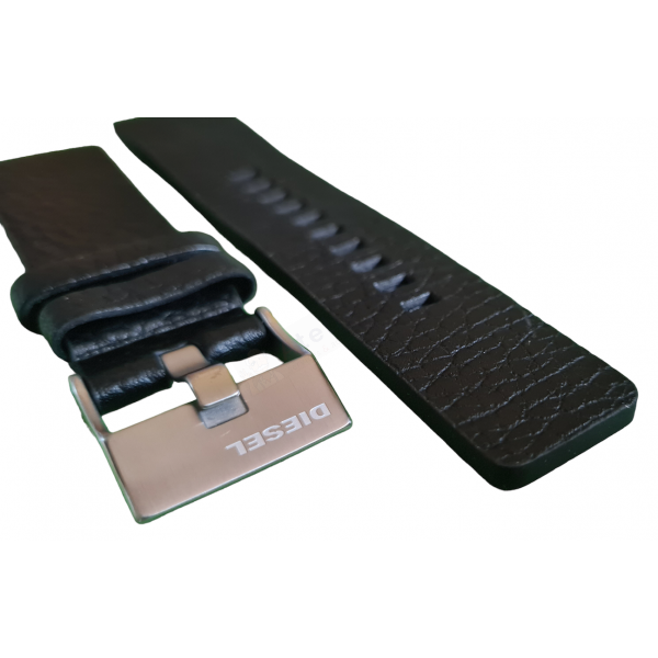 Bracelet cuir noir Diesel - HEAVYWEIGHT / DZ4392-Bracelet de montre-AtelierNet