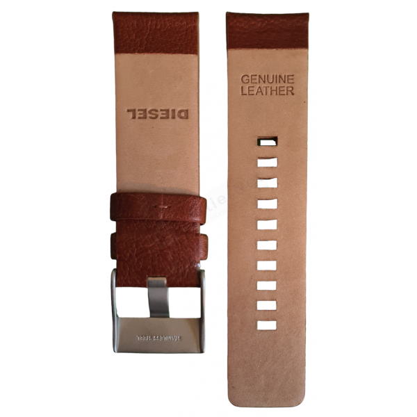 Bracelet cuir marron Diesel - BAD COMPANY / DZ4270-Bracelet de montre-AtelierNet