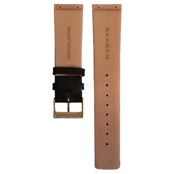 Bracelet cuir noir Skagen - SUNDBY / 233XXLSLB-Bracelet de montre-AtelierNet