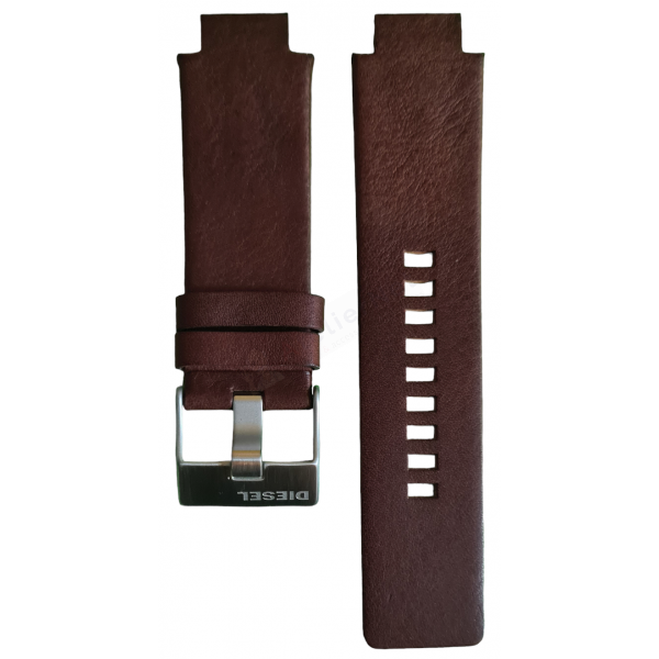 Bracelet cuir marron Diesel - CLIFFHANGER / DZ1123-Bracelet de montre-AtelierNet