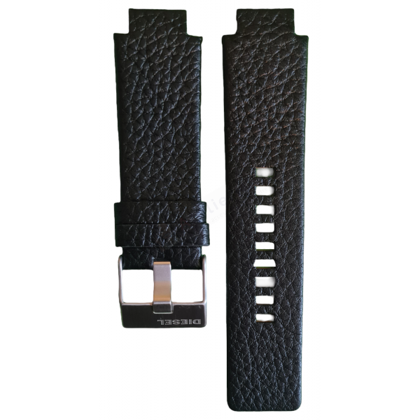 Bracelet cuir Noir Diesel - CLIFFHANGER / DZ1089 - DZ1091 - DZ1186