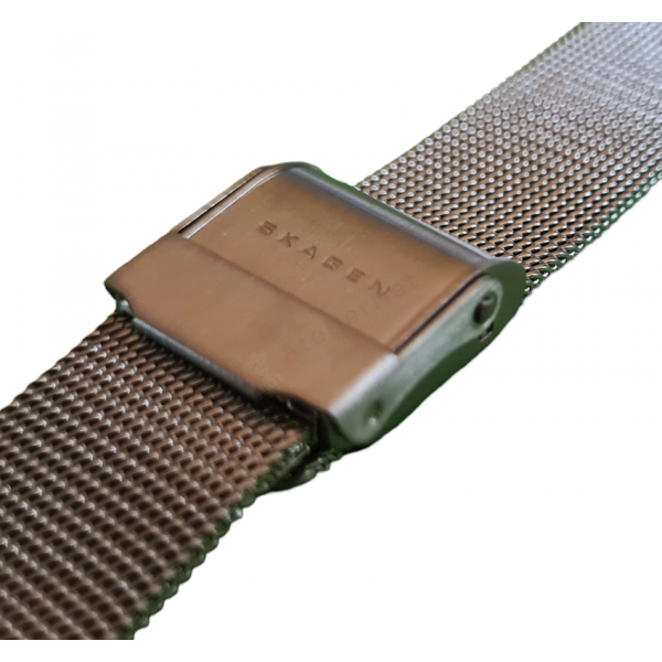 Bracelet acier maille milanaise Skagen - KLASSIC / 358SSSBD - 355SSSM - 358SGSCD-Bracelet de montre-AtelierNet