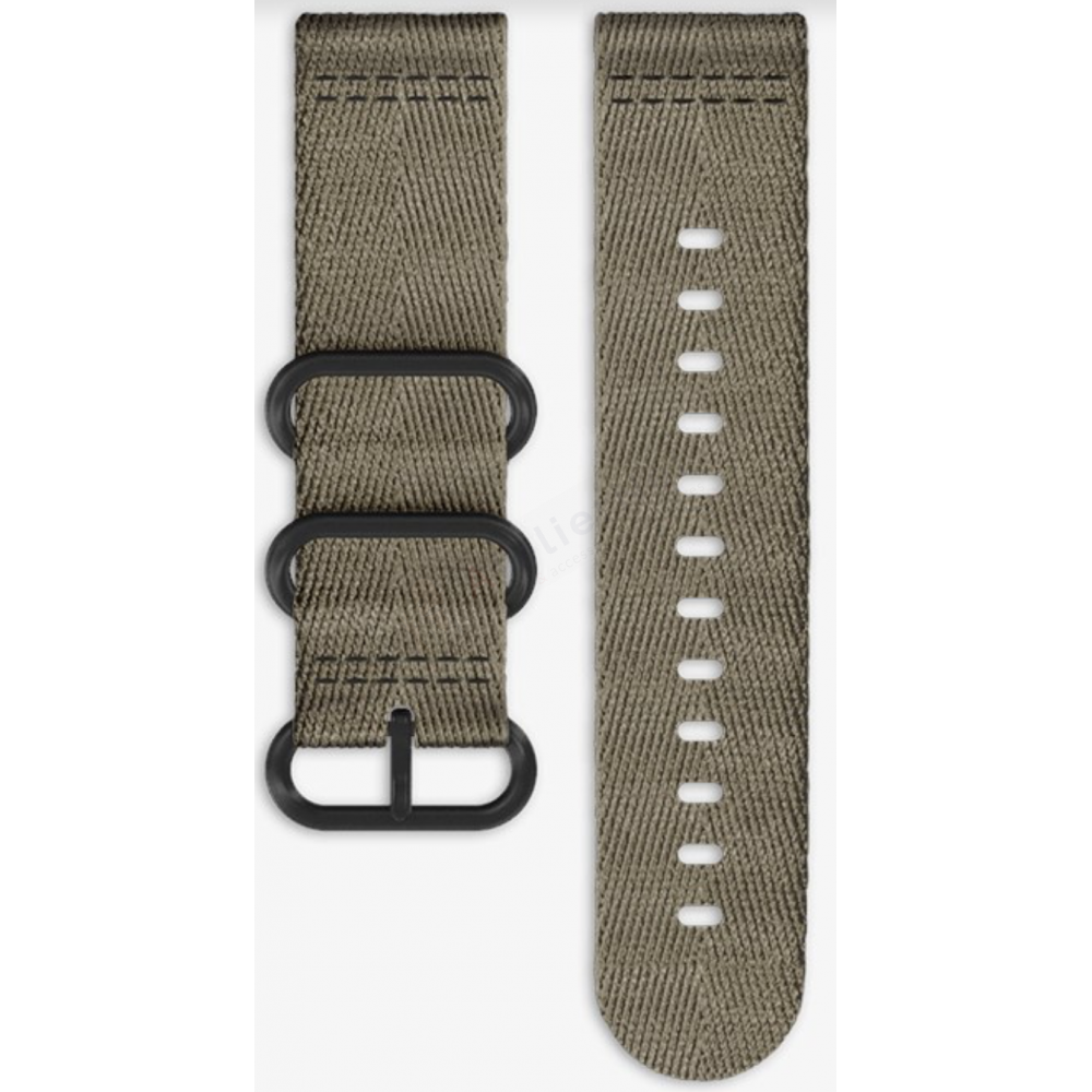 Bracelet Textile Suunto - ESSENTIAL SLATE / SS022514000-Bracelet de montre-AtelierNet