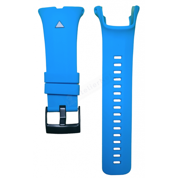 marque generique - Bracelet en silicone cyan pour votre Garmin