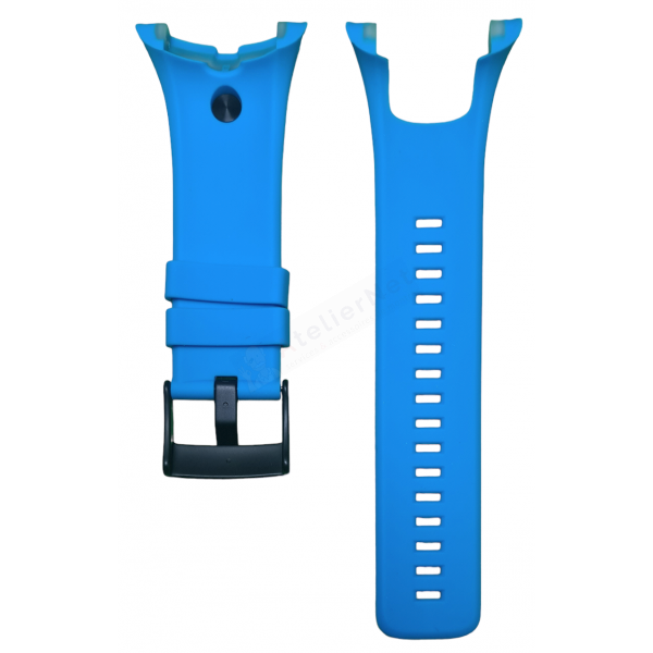 Bracelet silicone bleu Suunto - AMBIT 3 / SS022307000-Bracelet Montre Silicone-AtelierNet