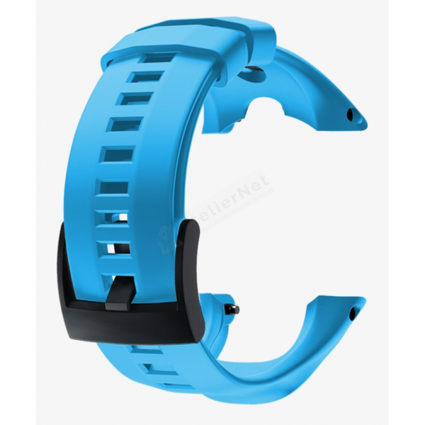 Bracelet silicone bleu Suunto - AMBIT 3 / SS022307000-Bracelet Montre Silicone / Caoutchouc-AtelierNet