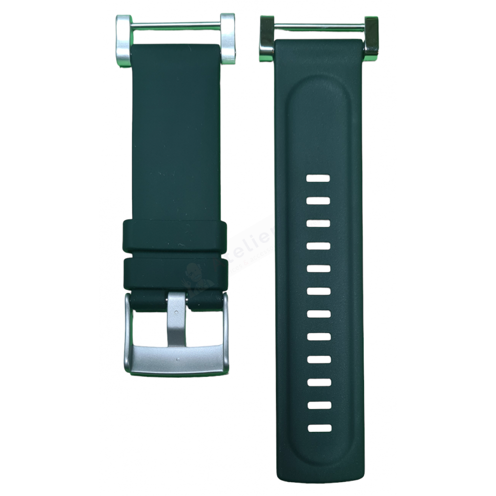 Bracelet silicone Noir Suunto - CORE / SS020341000-Bracelet Montre Silicone / Caoutchouc-AtelierNet