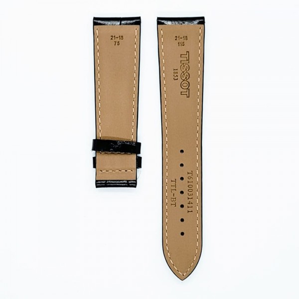Bracelet cuir Tissot - CARSON / T610031411-Bracelet Montre Cuir-AtelierNet