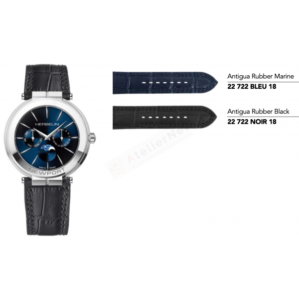 Bracelets Michel Herbelin - NEWPORT SLIM - 1222 - 12722 / 12722-AP15-Bracelet de montre-AtelierNet