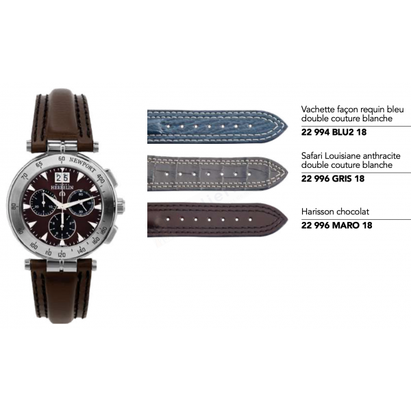 Bracelets Michel Herbelin - NEWPORT / 36657 - 36656-Bracelet de montre-AtelierNet