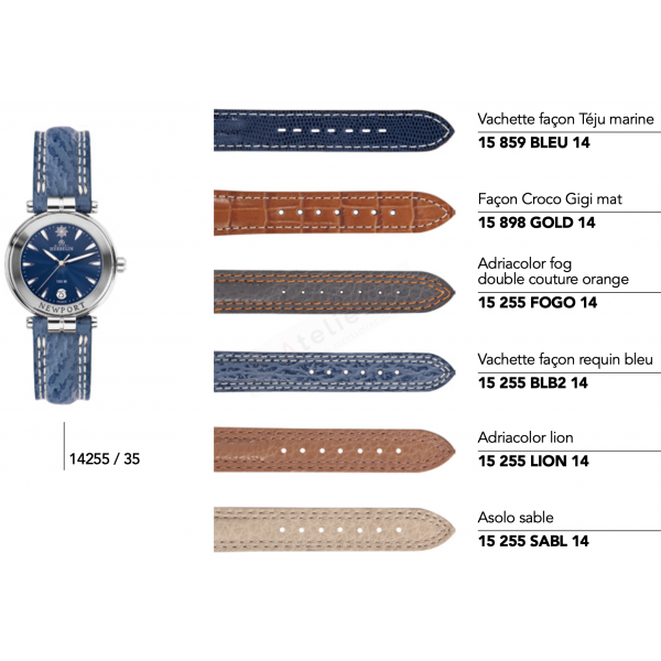 Bracelets Michel Herbelin - NEWPORT / 14255 - 12857-Bracelet de montre-AtelierNet