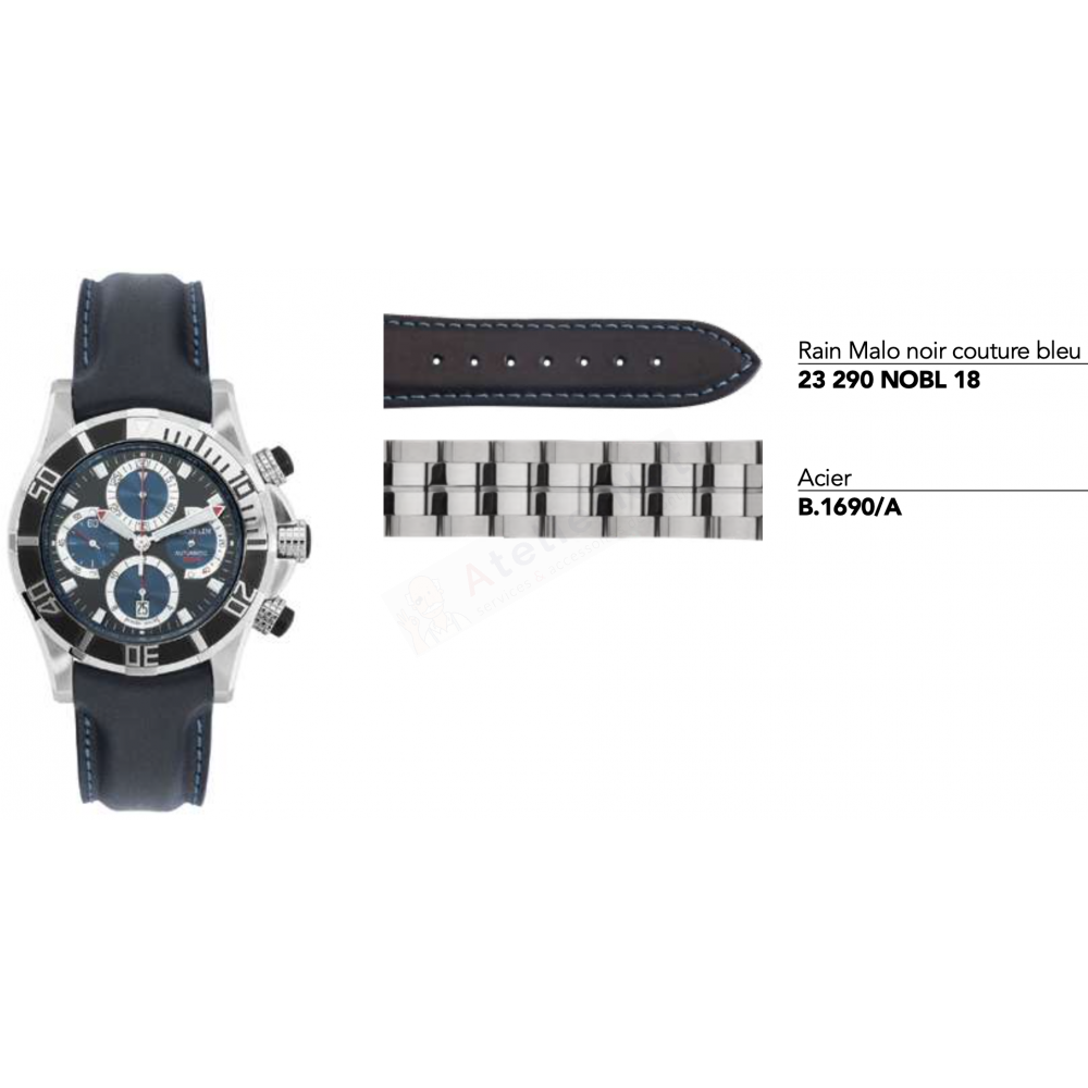 Bracelets Michel Herbelin - NEWPORT TROPHY GRAND SPORT / 290-Bracelet de montre-AtelierNet