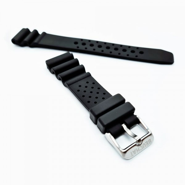 Bracelet silicone Beuchat - LUMITECH / BEU-0020-Bracelet Montre Silicone / Caoutchouc-AtelierNet