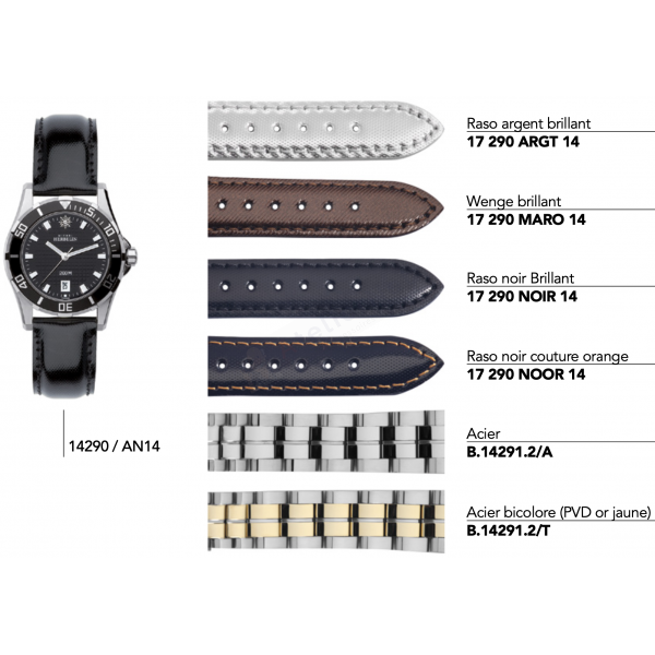 Bracelets Michel Herbelin - NEWPORT TROPHY GRAND SPORT / 14290 - 14291-Bracelet de montre-AtelierNet