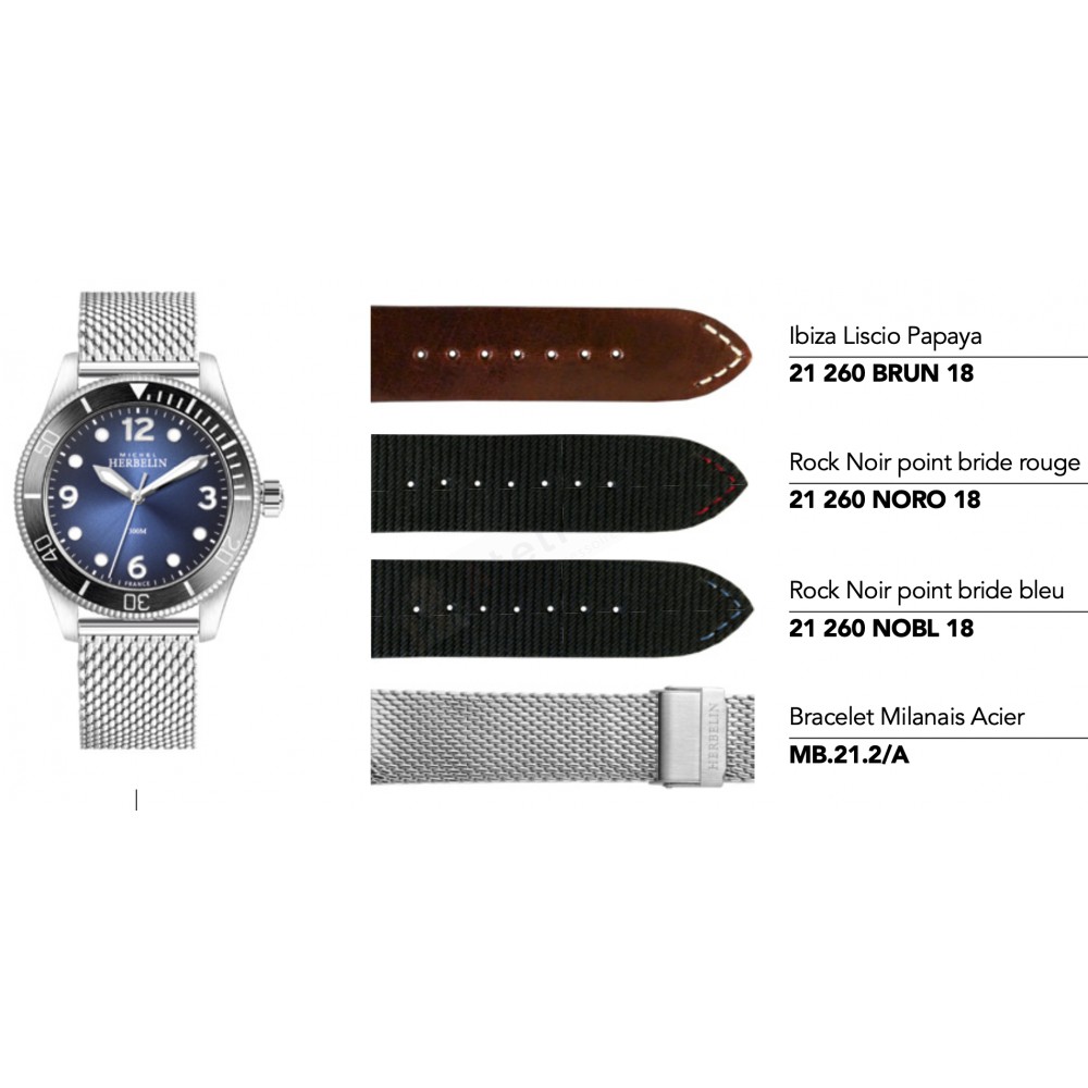 Bracelets Michel Herbelin - TROPHY / 12260-Bracelet de montre-AtelierNet