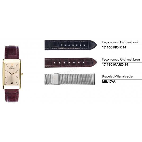 Bracelets Michel Herbelin - GRAND PALAIS / 1160-Bracelet de montre-AtelierNet