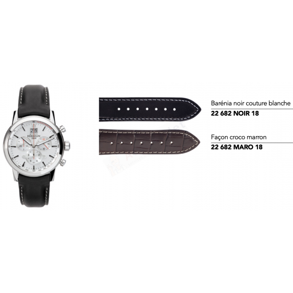 Bracelets Michel Herbelin Cuir - City / 36669-Bracelet de montre-AtelierNet