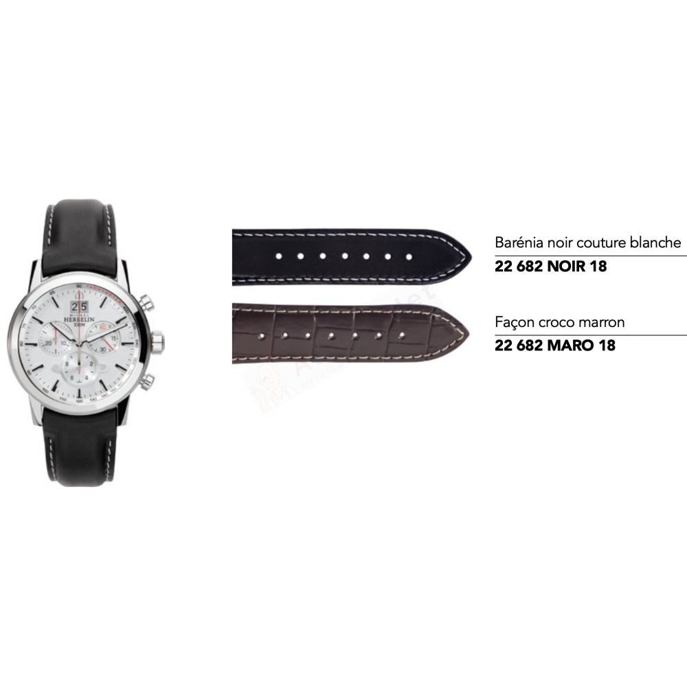 Bracelets Michel Herbelin Cuir - City / 36669-Bracelet de montre-AtelierNet