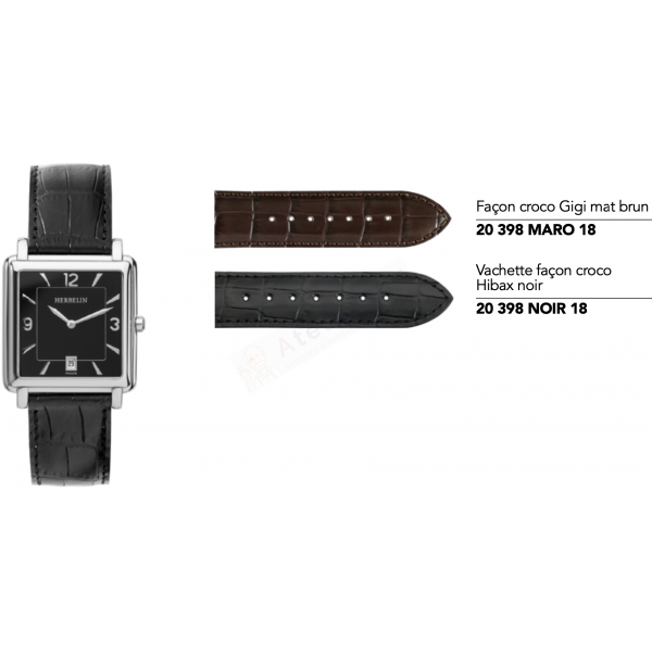 Bracelets Michel Herbelin Cuir - CITADINES / 19453-Bracelet de montre-AtelierNet
