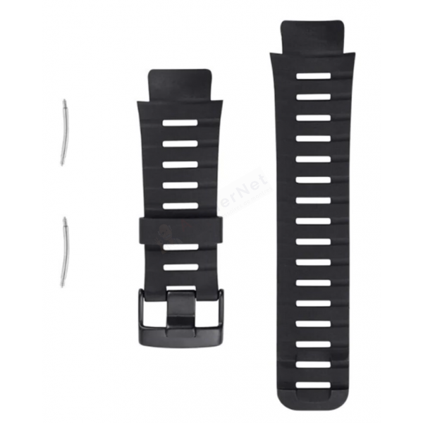 Bracelet générique pour Suunto X-LANDER et YACHTSMAN / SS013706000-Bracelet Montre Silicone / Caoutchouc-AtelierNet