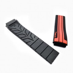Bracelet silicone Tissot / T-RACE / T610034983-Bracelet Montre Silicone-AtelierNet