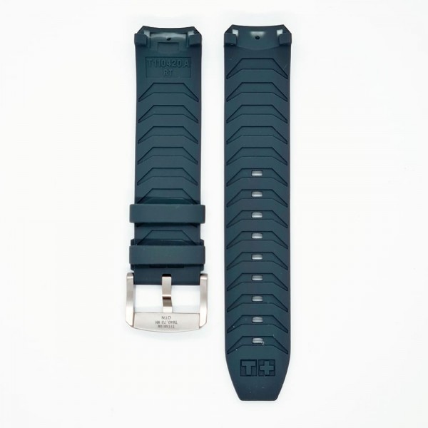 Bracelet silicone Tissot - TOUCH SOLAR / T603040808-Bracelet Montre Silicone-AtelierNet