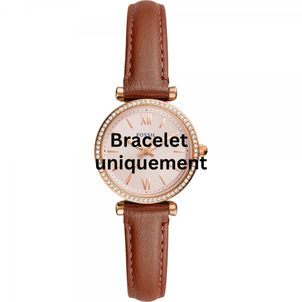 Bracelet cuir brun Fossil - CARLIE MINI / ES5112-Bracelet de montre-AtelierNet