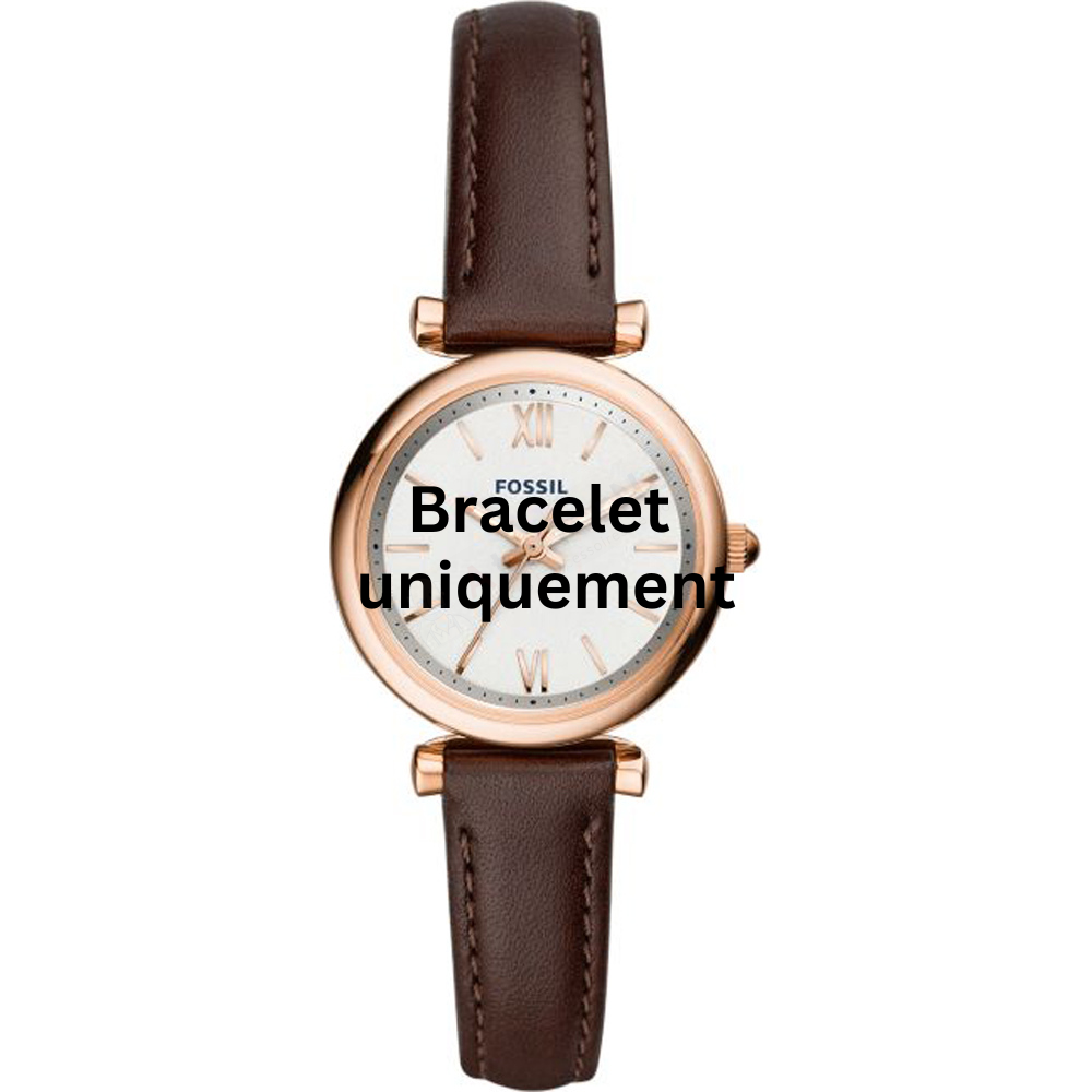 Bracelet cuir brun Fossil - CARLIE / ES4472 - ES4922-Bracelet de montre-AtelierNet