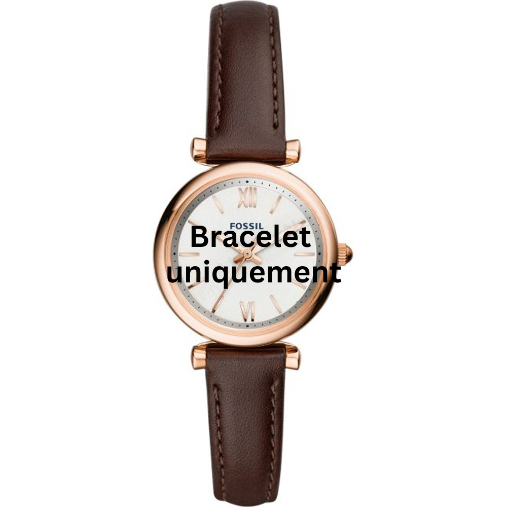 Bracelet leather brown Fossil - CARLIE / ES4472 - ES4922-Bracelets de montres-AtelierNet