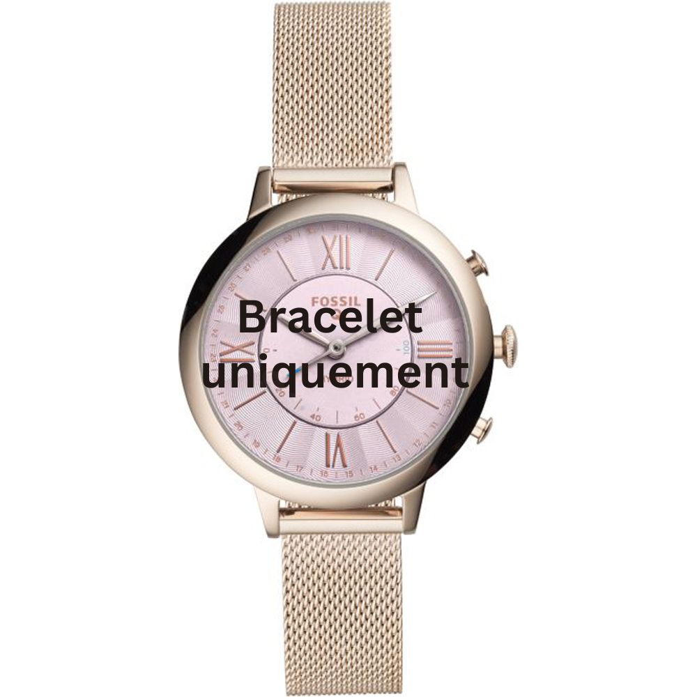 Bracelet metal rose gold Fossil - JACQUELINE / FTW5025-Bracelets de montres-AtelierNet