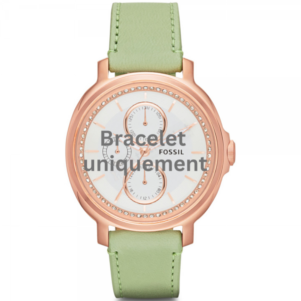 Bracelet cuir vert Fossil - CHELSEY / ES3357-Bracelet de montre-AtelierNet