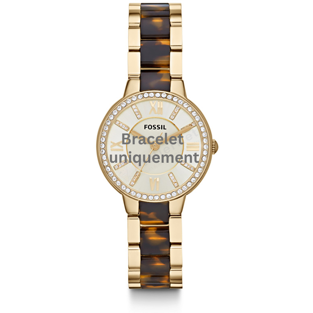 Bracelet metal gold Fossil - VIRGINIA / ES3314-Bracelets de montres-AtelierNet
