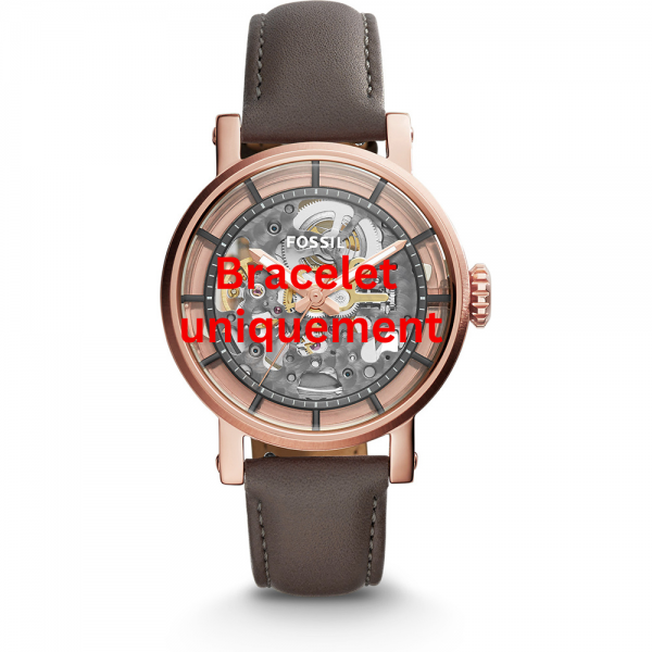 Bracelet cuir brun Fossil - ORIGINAL BOYFRIEND / ME3089 - LE1039-Bracelet de montre-AtelierNet
