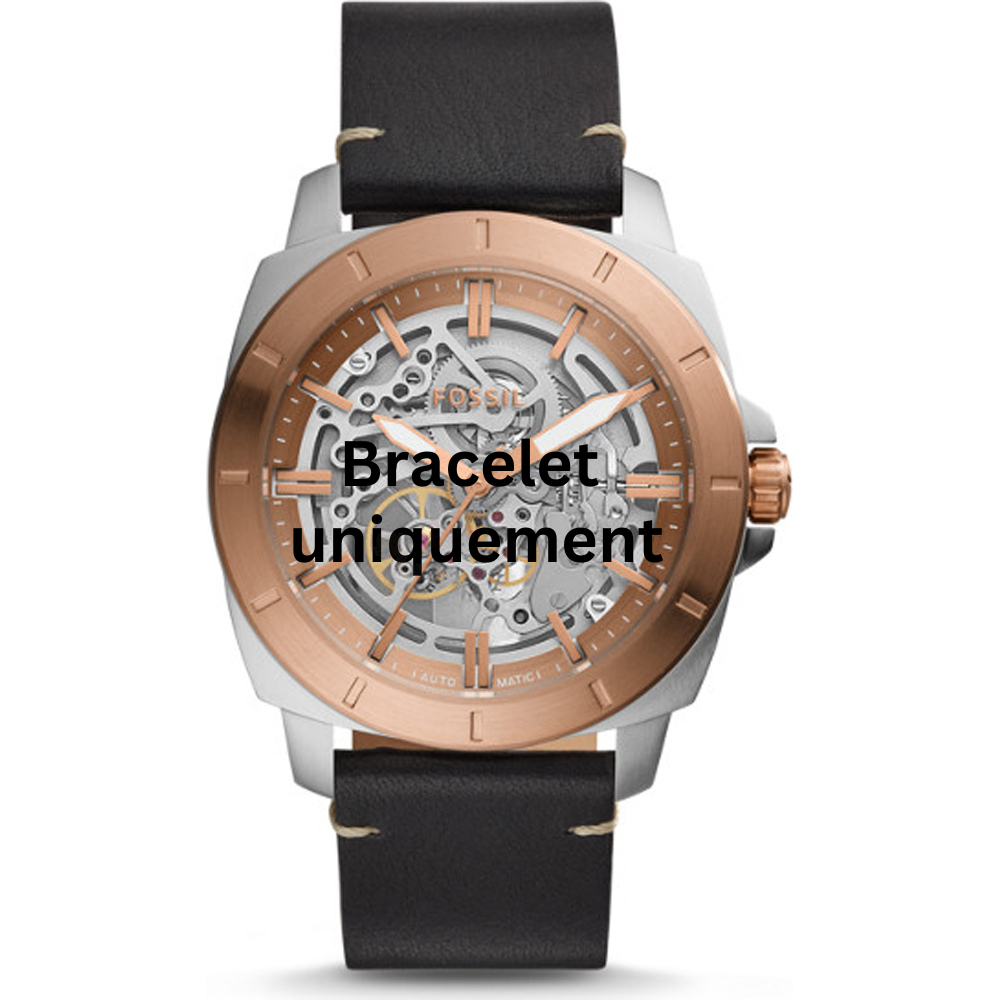 Bracelet leather brown Fossil - PRIVATEER SPORT / BQ2428-Bracelets de montres-AtelierNet