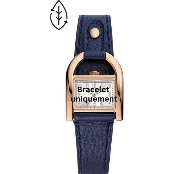 Bracelet cuir bleu Fossil - HARWELL / ES5266-Bracelet de montre-AtelierNet